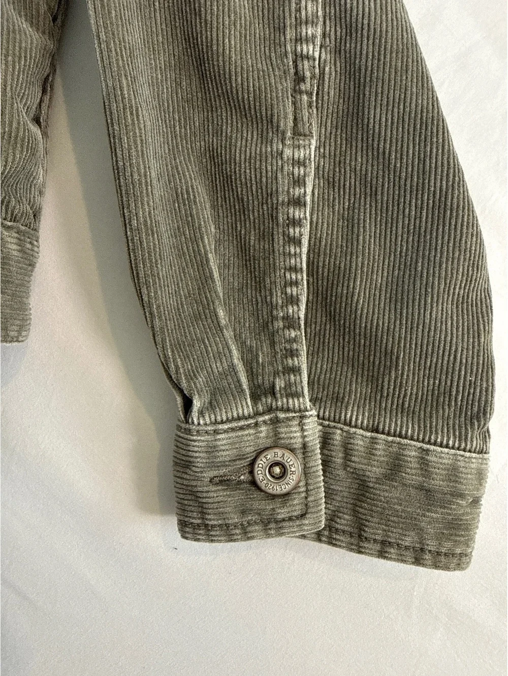 Eddie Bauer Corduroy Brown Jacket
